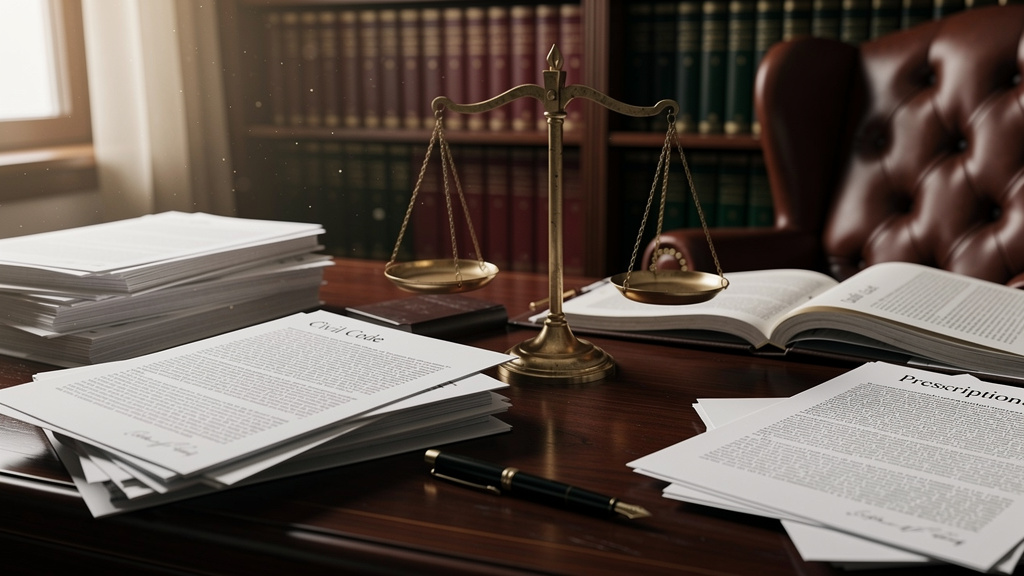Les principes de la prescription en matière de droit civil
